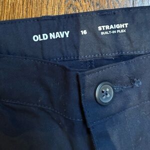 Old Navy Navy Blue Straight Pants